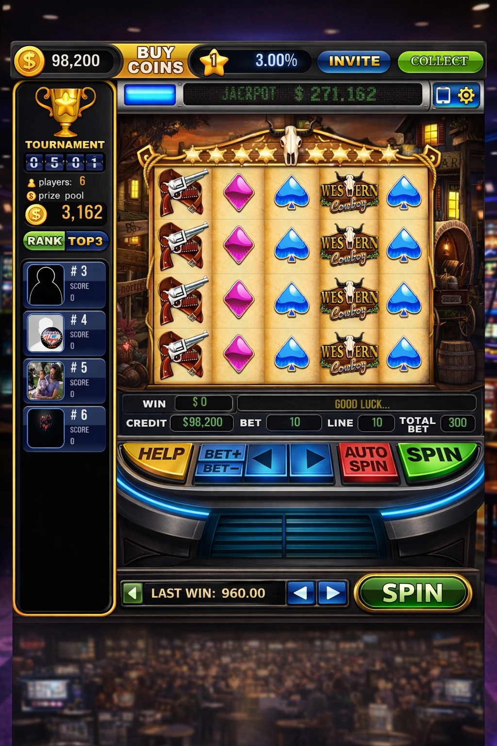 Baldinis casino game